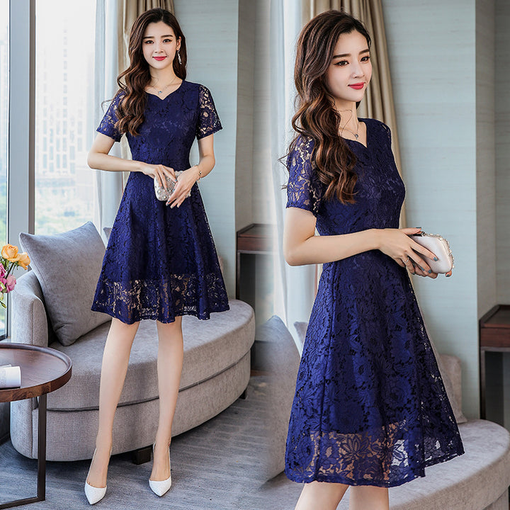 Women's Lace Dress A Line
