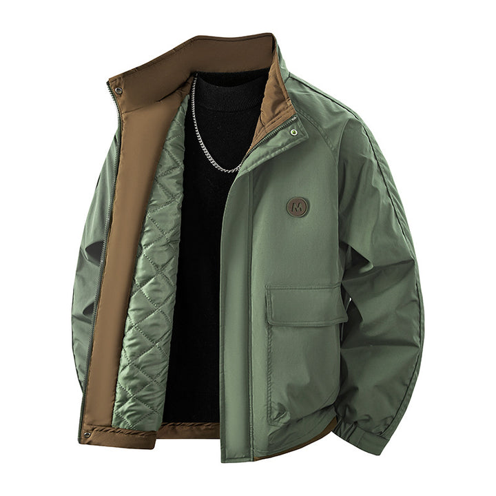 Men's utility blouson with quilted thermo lining and flap pockets Mune Fashion