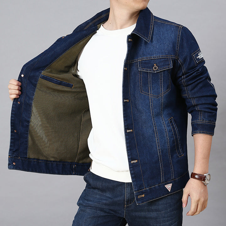 Men's Classic Jeans Jacket Mune Fashion