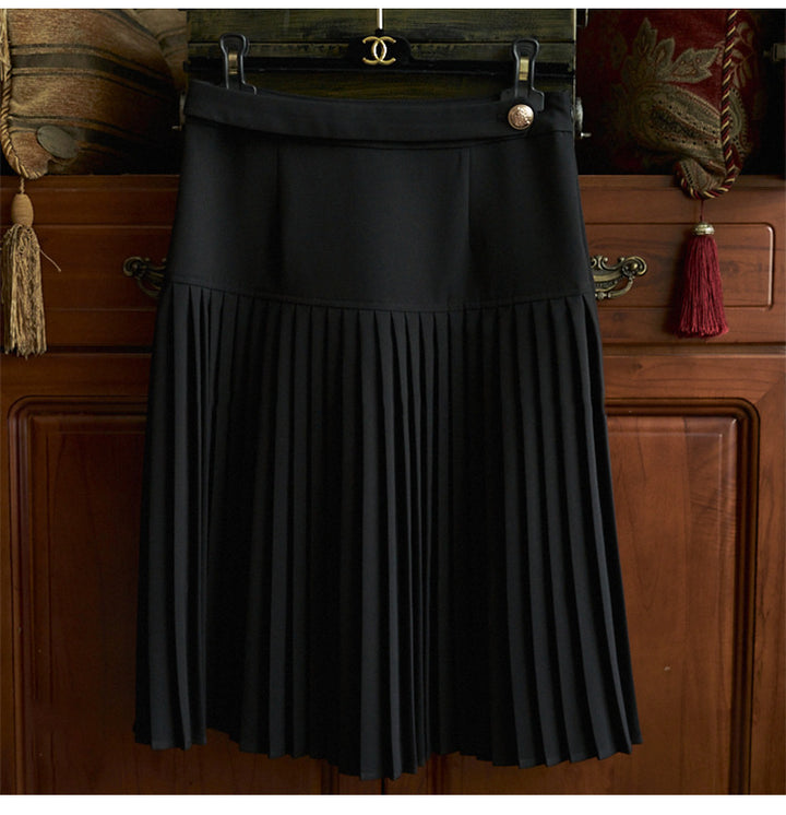 Women Pleated Skirt with Elegant Design Mune Fashion