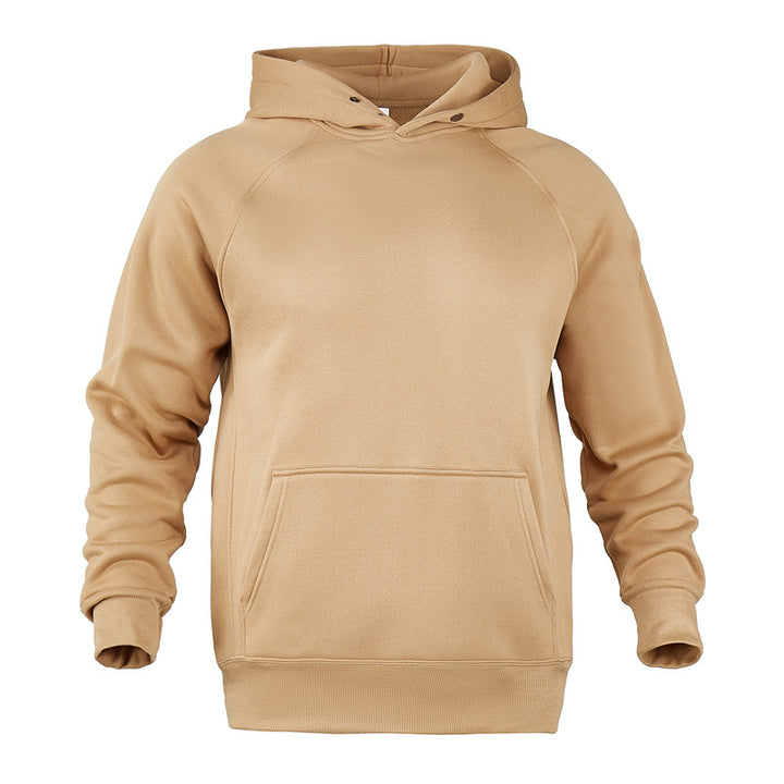 Unisex nan softer cotton fleece hoodie with kangaroo pocket and raglan sleeves Mune Fashion