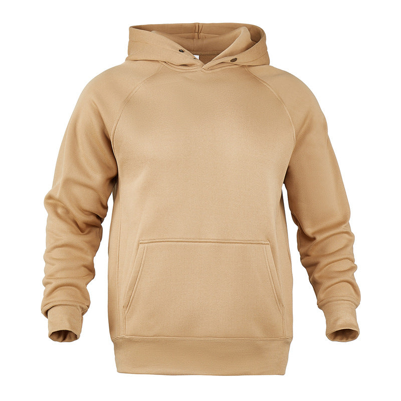 Unisex nan softer cotton fleece hoodie with kangaroo pocket and raglan sleeves Mune Fashion