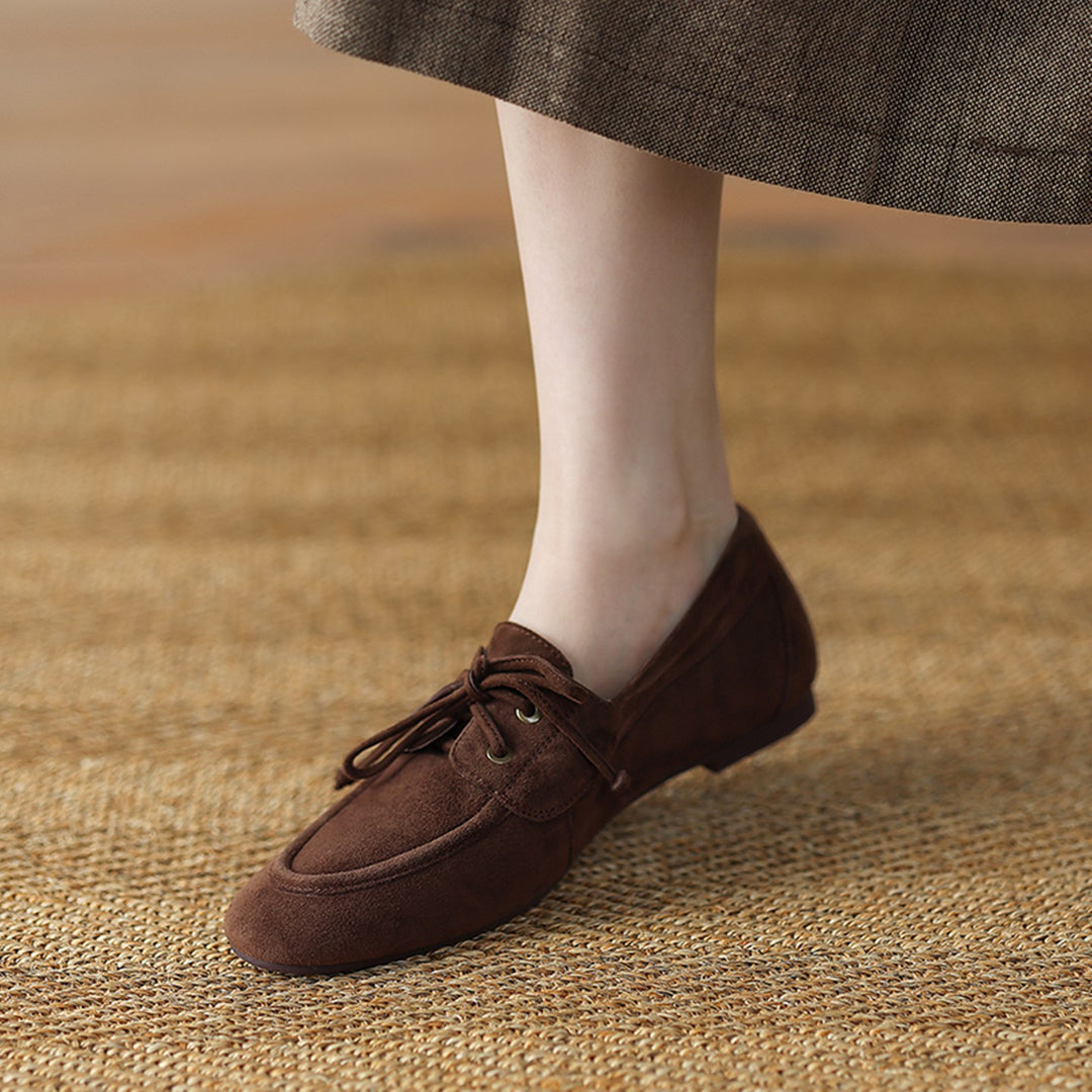 Ladies Elegant and Comfortable Moccasins Mune Fashion