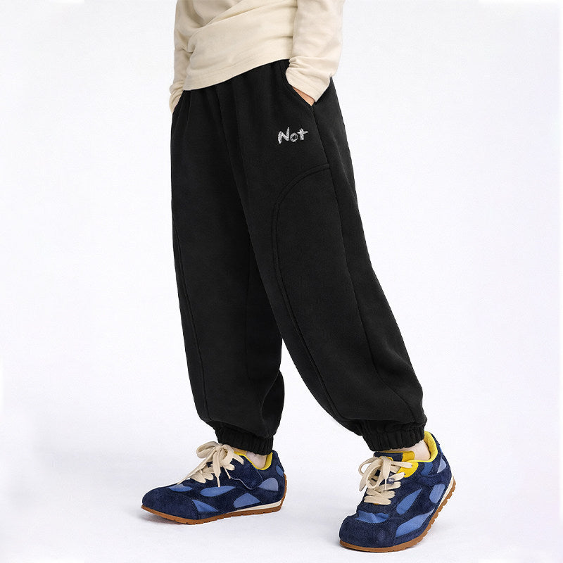Men's Loose Sweatpants with Unique Embroidery Design Mune Fashion