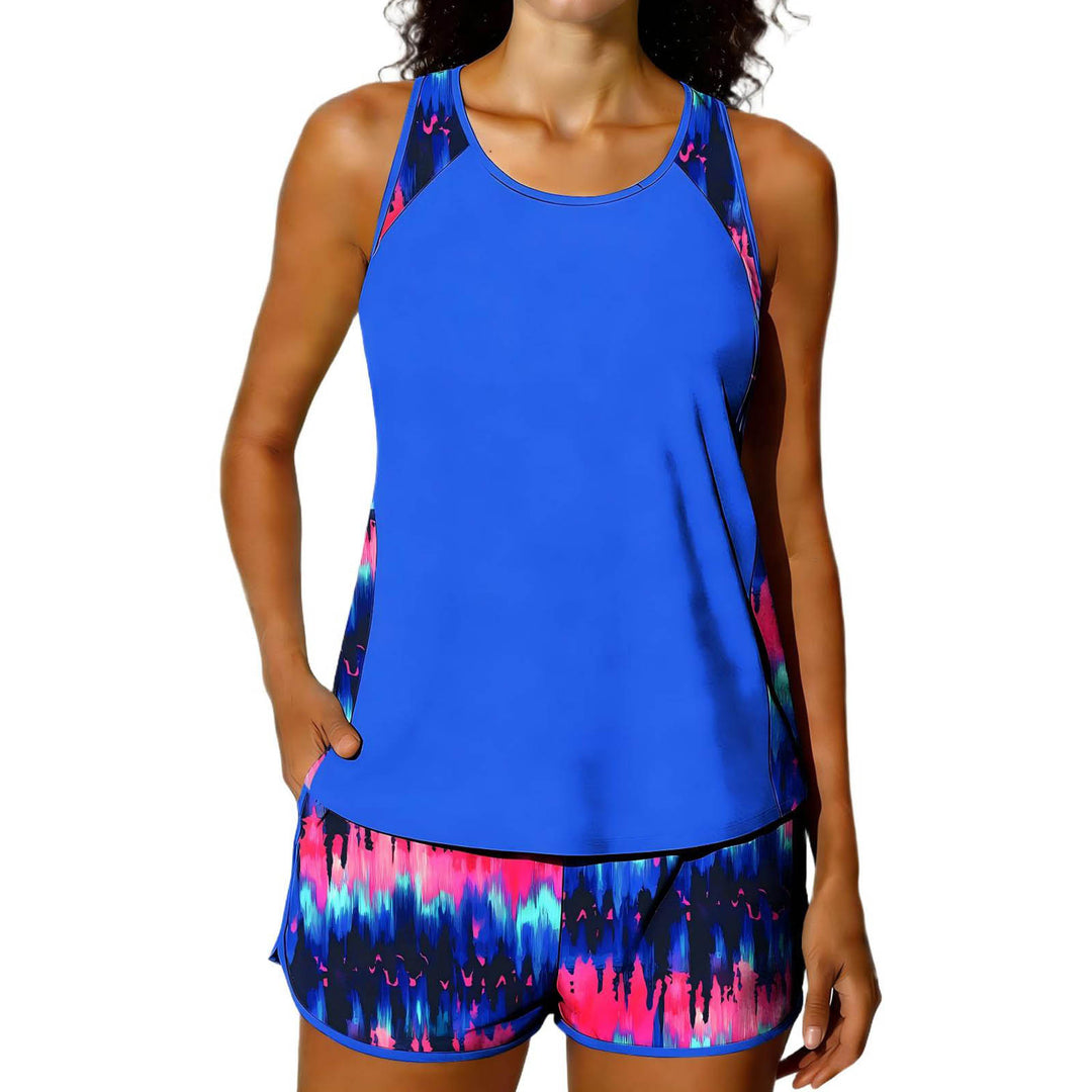 Damen Sportliches Tank-Top mit Shorts Echo Archiv