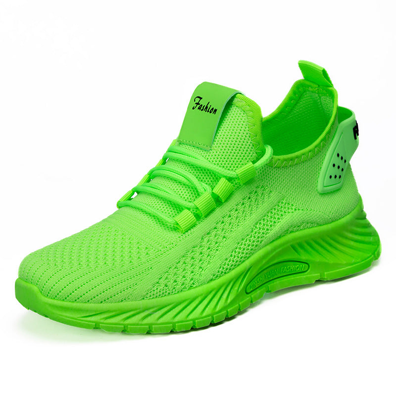 Unisex nan lightweight knitted sports sneakers with memory foam and slip-resistant profile sole Mune Fashion