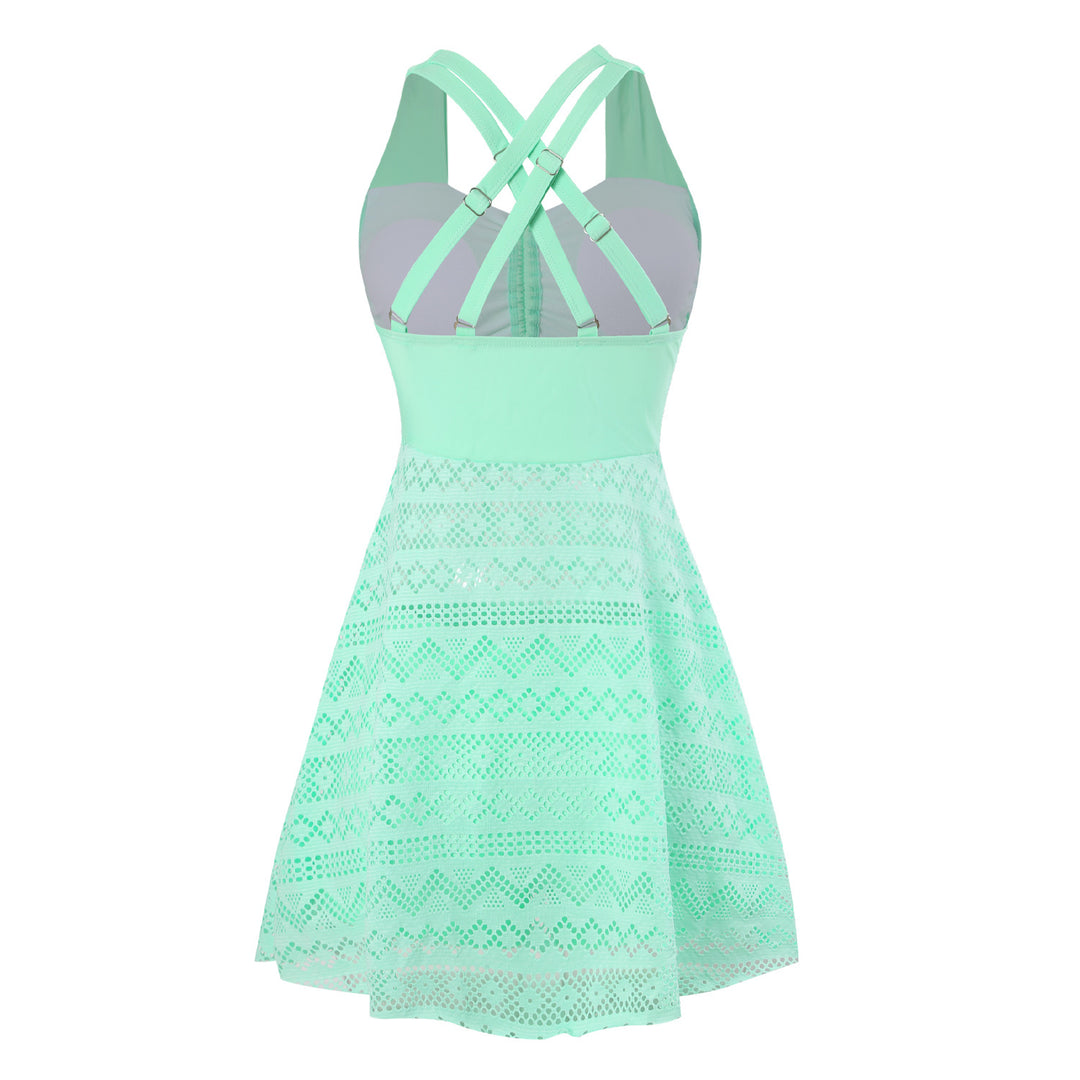 Ladies Sporty Summer Dress with Refined Straps Mune Fashion