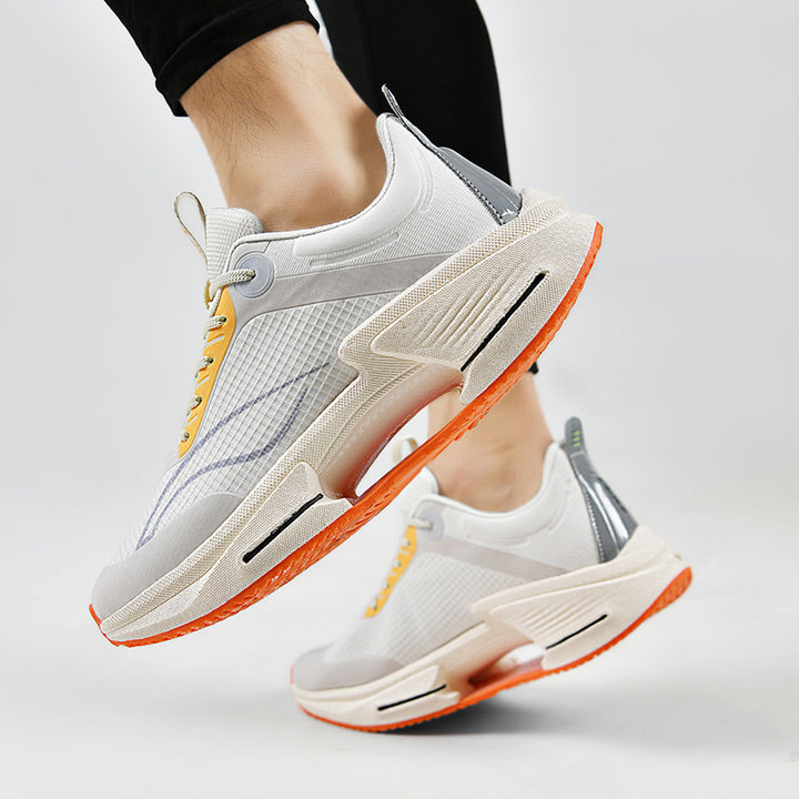 Unisex breathable mesh runners with grid structure, stabilizing midsole and split stabilizer Mune Fashion