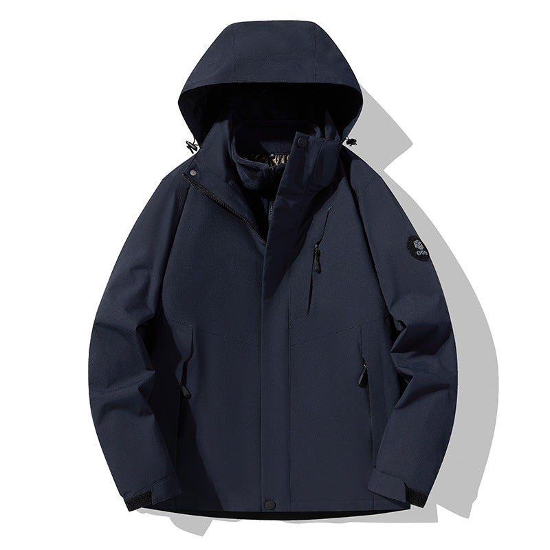 Men's triple combinable functional jacket with detachable quilted vest Mune Fashion