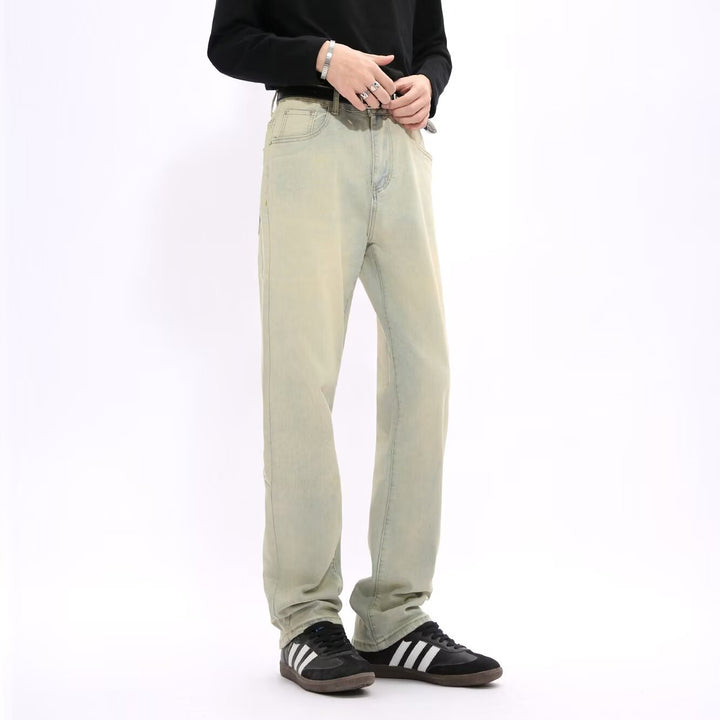 Men's Casual High-Waisted Jeans Mune Fashion