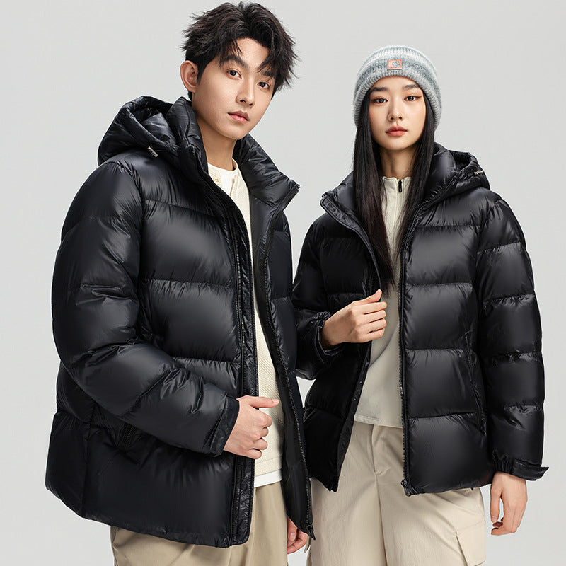 Unisex down jacket with hood Mune Fashion