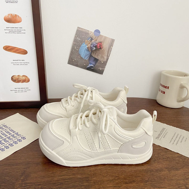 Women Comfortable Casual Sneakers with Breathable Upper Material and Flexible Sole Mune Fashion