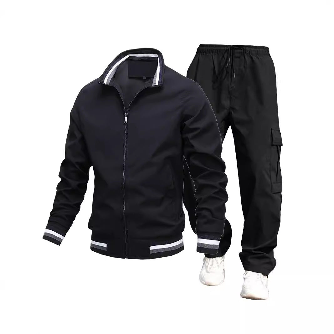 Men's Sports Jacket and Cargo Pants Mune Fashion