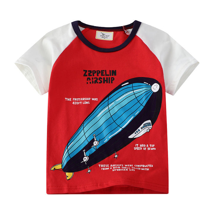 Boys T-Shirt with Zeppelin print Mune Fashion