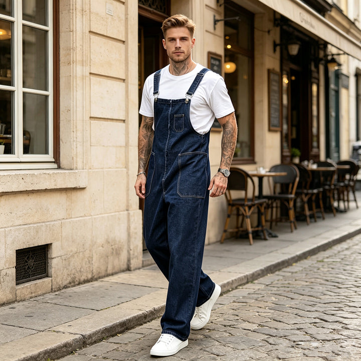 Men's Fashion Denim Overalls Mune Fashion