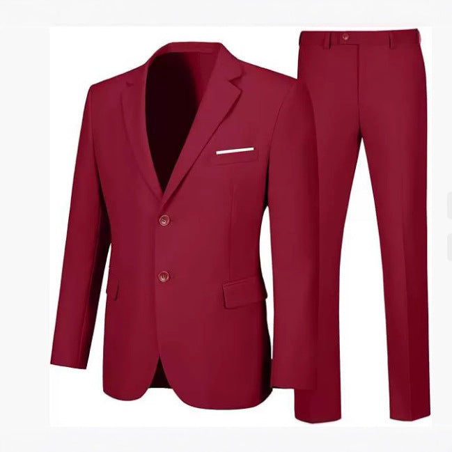 Men's slim fit business jacket made of stretch fabric Mune Fashion
