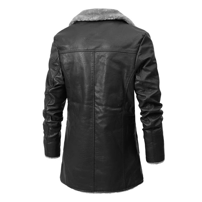 Men's Elegant Sheepskin Jacket with Modern Cut Mune Fashion