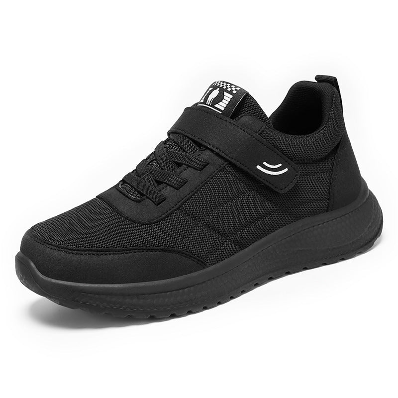Women nan lightweight everyday walking sneakers with Velcro closure and elastic lacing, shock-absorbing EVA midsole and padded heel collar Mune Fashion