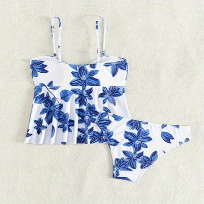 Women's Tankini with Elegant Floral Print Mune Fashion