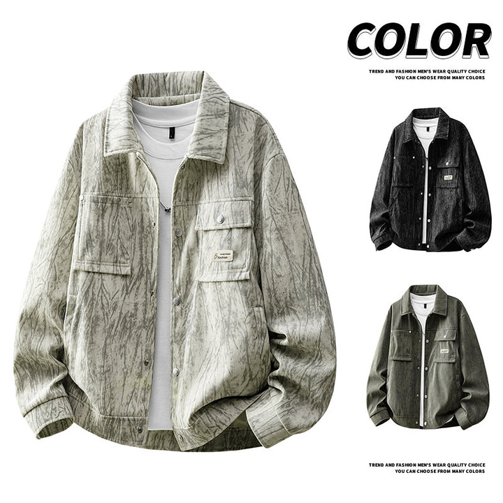Men's Stylish Cargo Jacket with Practical Pockets Mune Fashion