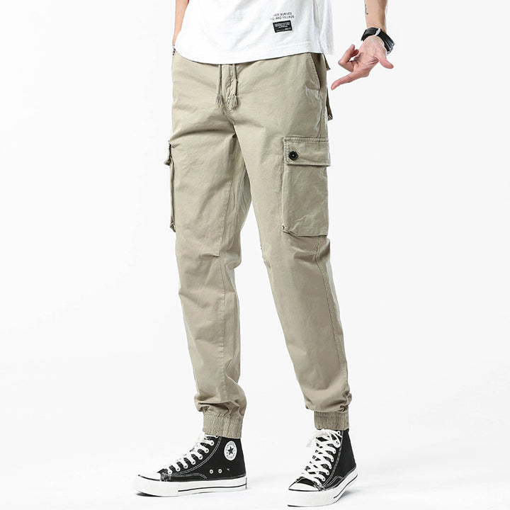 Men's Urban-Utility Cargo Pants in Jogger Style with Clever Pocket Concept Mune Fashion