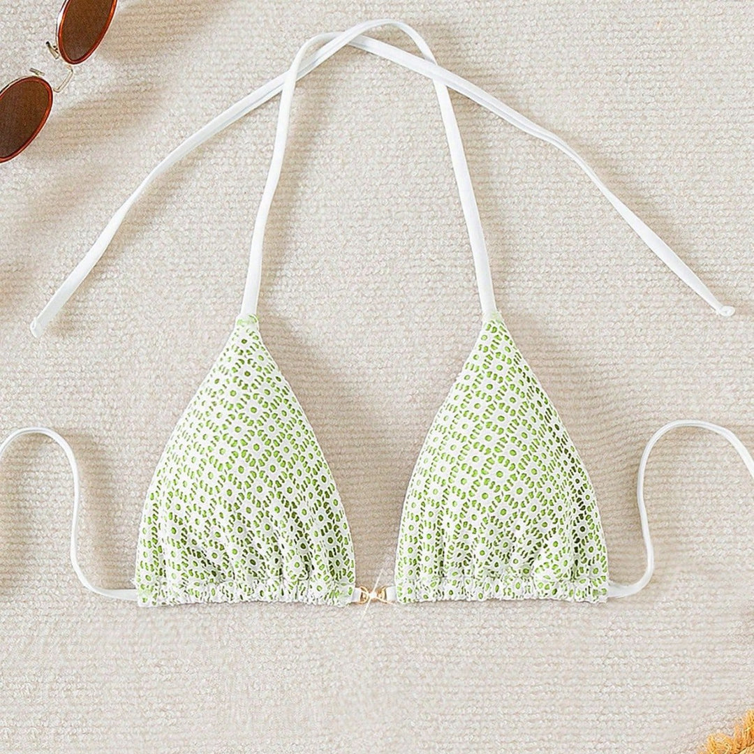 Women's bikini bottom with side ties and floral pattern Mune Fashion