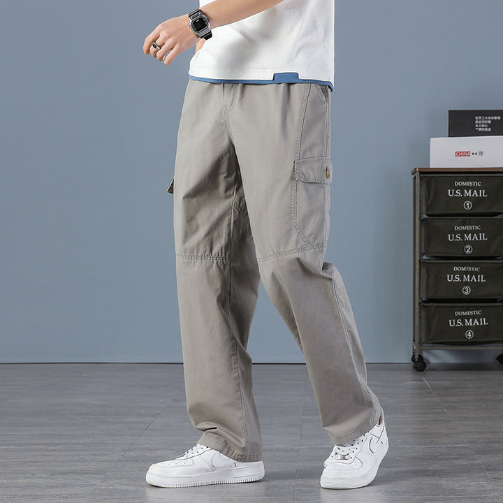 Men's Cargo Pants in Relaxed Fit with Multiple Pockets Mune Fashion