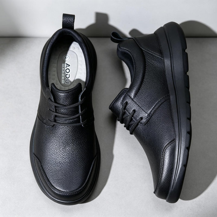 Men's Fashion Slippers made of high-quality leather Mune Fashion