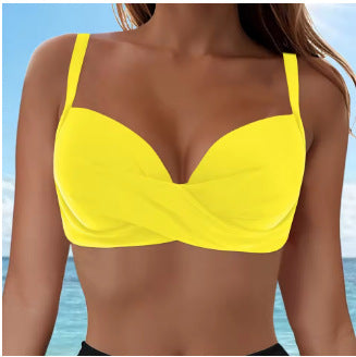 Ladies Elegant Bikini Top with Wrap Design Mune Fashion