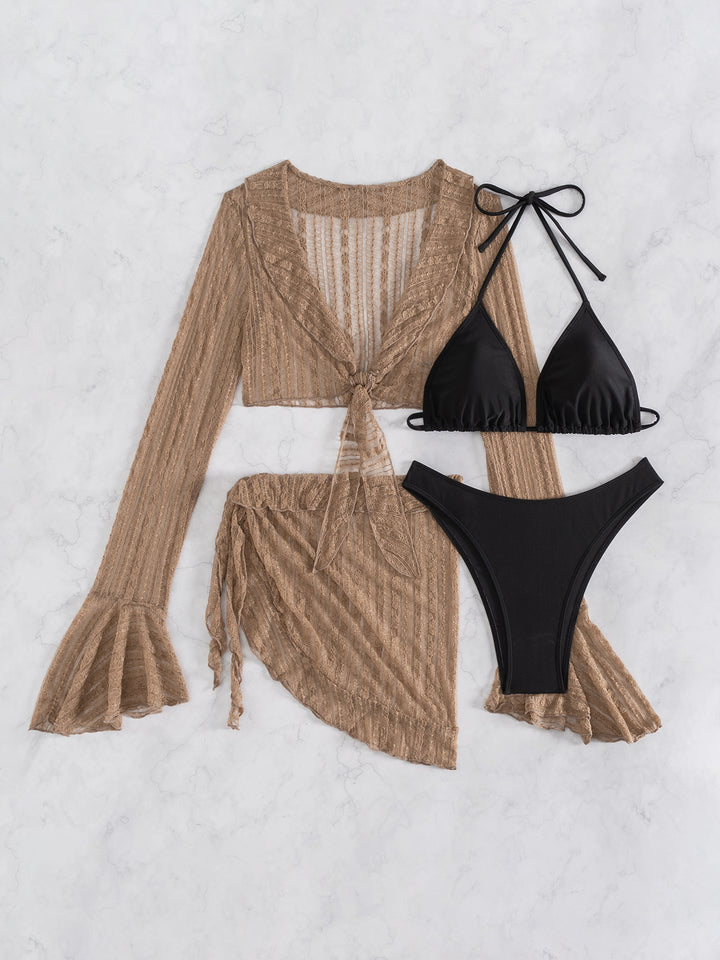 Women's Bikini Set with Stylish Cover-Up Mune Fashion