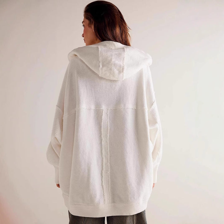 Women's Casual Oversized Sweat Jacket