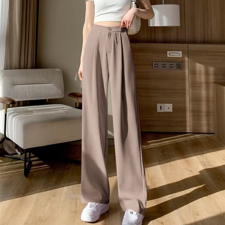 Women's Loose-Fitting Fabric Pants Mune Fashion