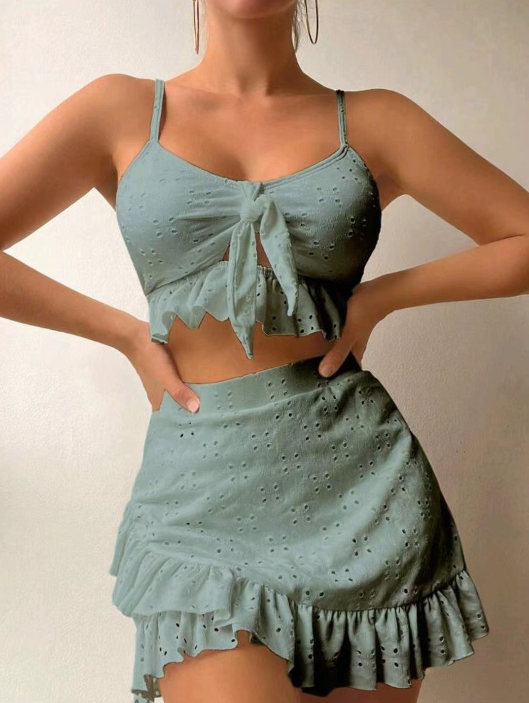 Women's Crop Top and Skirt Set Mune Fashion