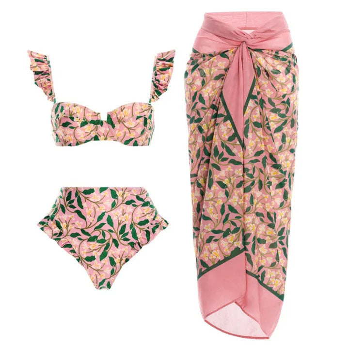 Women’s bikini set with playful ruffle details Mune Fashion