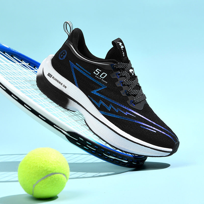 Unisex Performance running shoes with gradient mesh upper and reactive foam midsole Mune Fashion