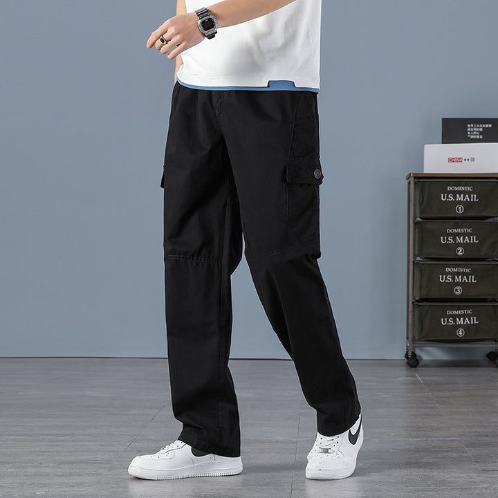 Men's Cargo Pants in Relaxed Fit with Multiple Pockets Mune Fashion