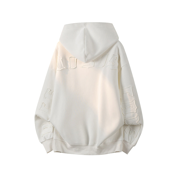Unisex Oversize Hoodie with handwritten graphic print, kangaroo pocket & ribbed hem Mune Fashion