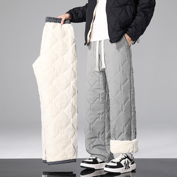 Women Loose-Fitting and Lined Winter Trousers