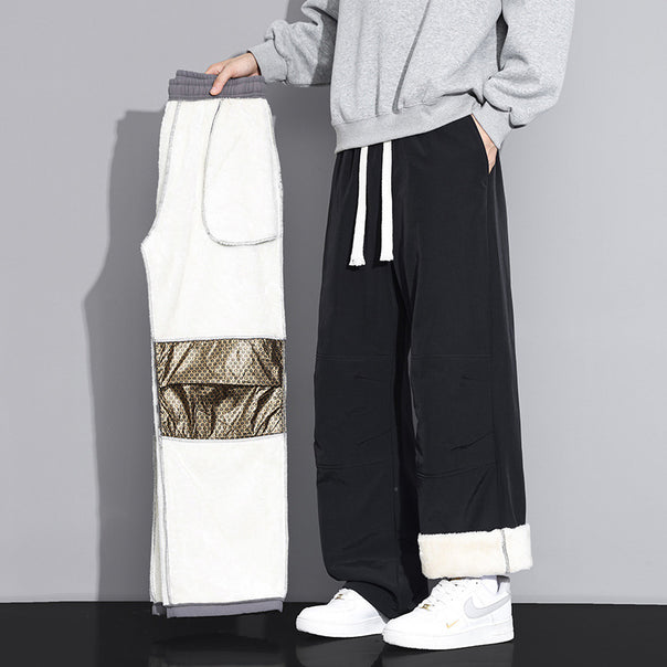 Men's Fashion Casual Pants with Soft Fleece