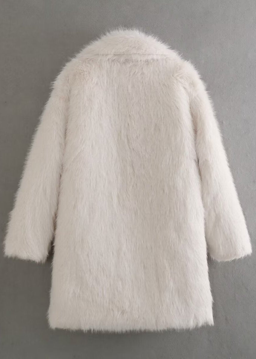 Mune | Elegant Women's Winter Jacket with Soft Faux Fur