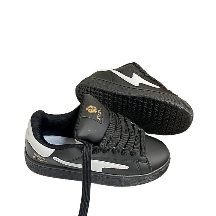 Women's Sporty Sneakers with Adjustable Velcro Closure and Padded Insole Mune Fashion