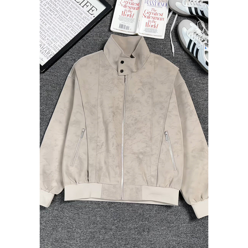 Men's Fashion Transitional Jacket with Practical Zipper Pockets Mune Fashion