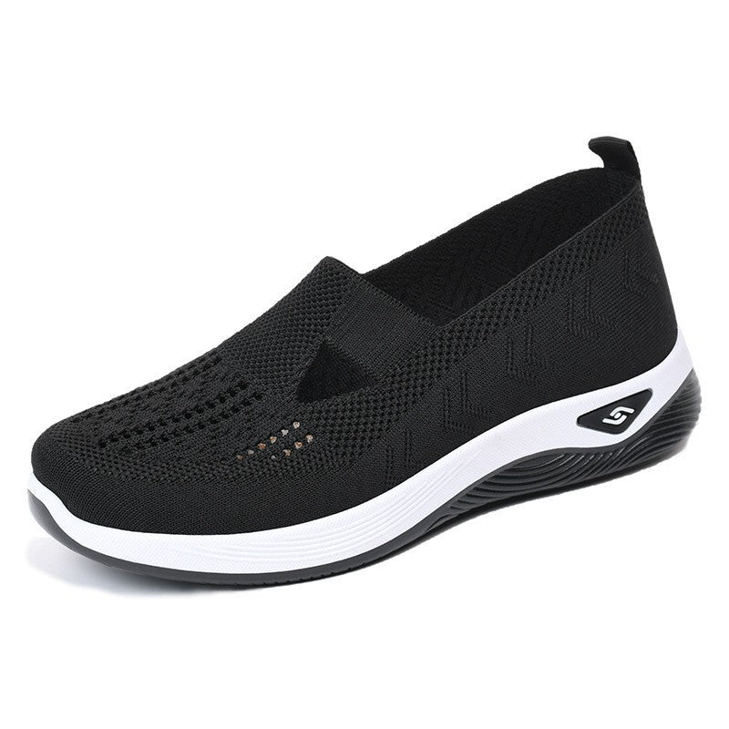 Ladies lightweight knitted slippers with orthopedic comfort sole Mune Fashion