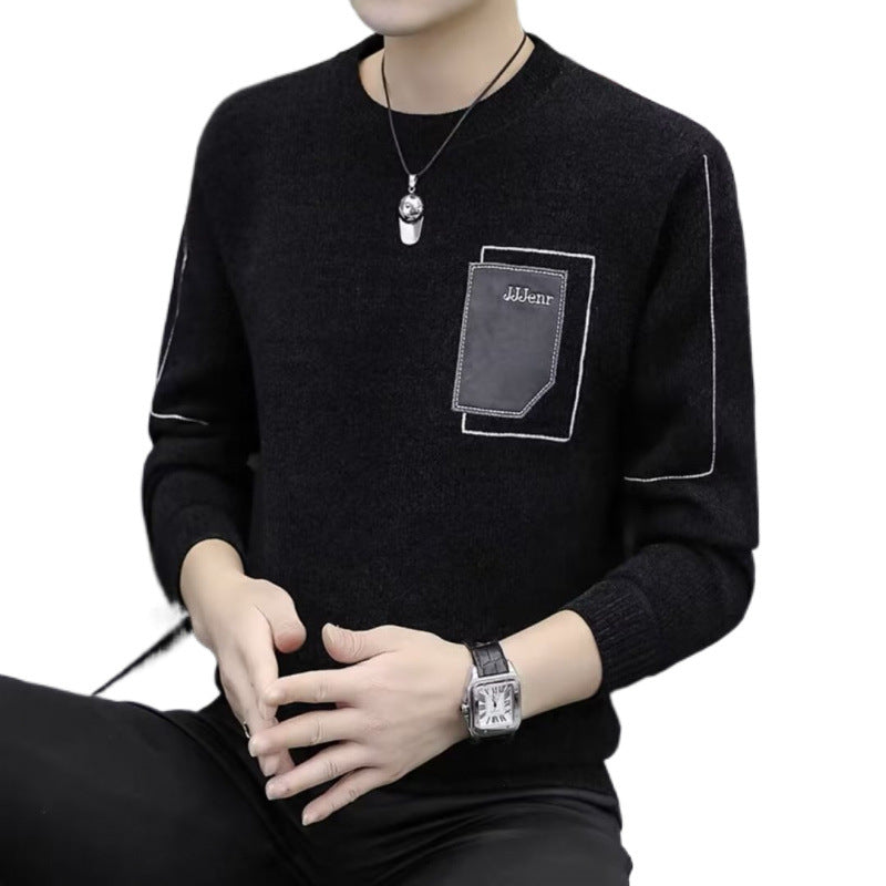 Men's Comfortable Knit Sweater with Practical Pockets Mune Fashion