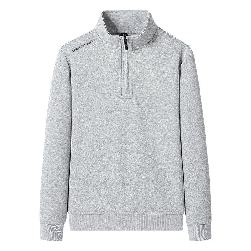 Men's Sporty Stand-Up Collar Sweater Mune Fashion