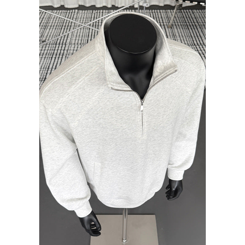Men's Sporty Zip Sweatshirt with Modern Cut Mune Fashion