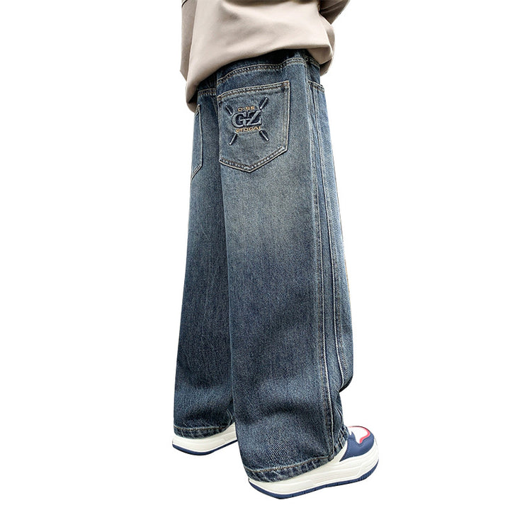 Unisex loose fit cargo jeans in streetwear style Mune Fashion