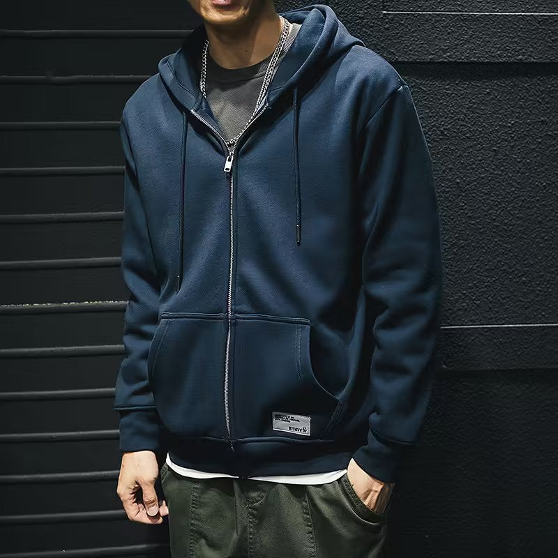 Men's Sporty Hooded Jacket Mune Fashion