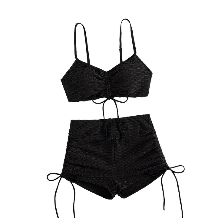 Women's Crop Bikini Set with Adjustable Straps Mune Fashion