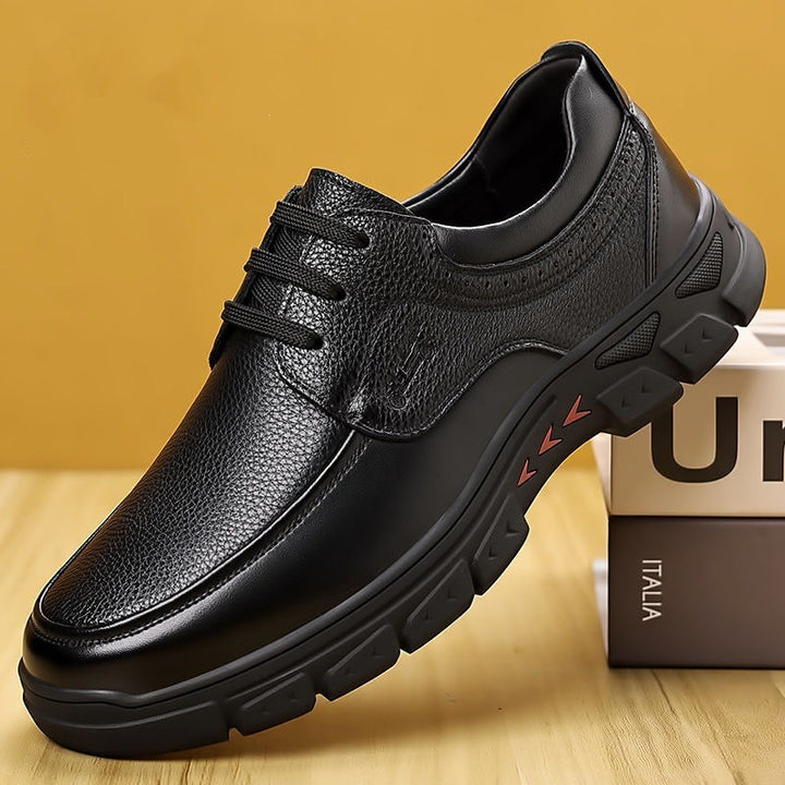 Men's elegant and sporty leather sneakers Mune Fashion